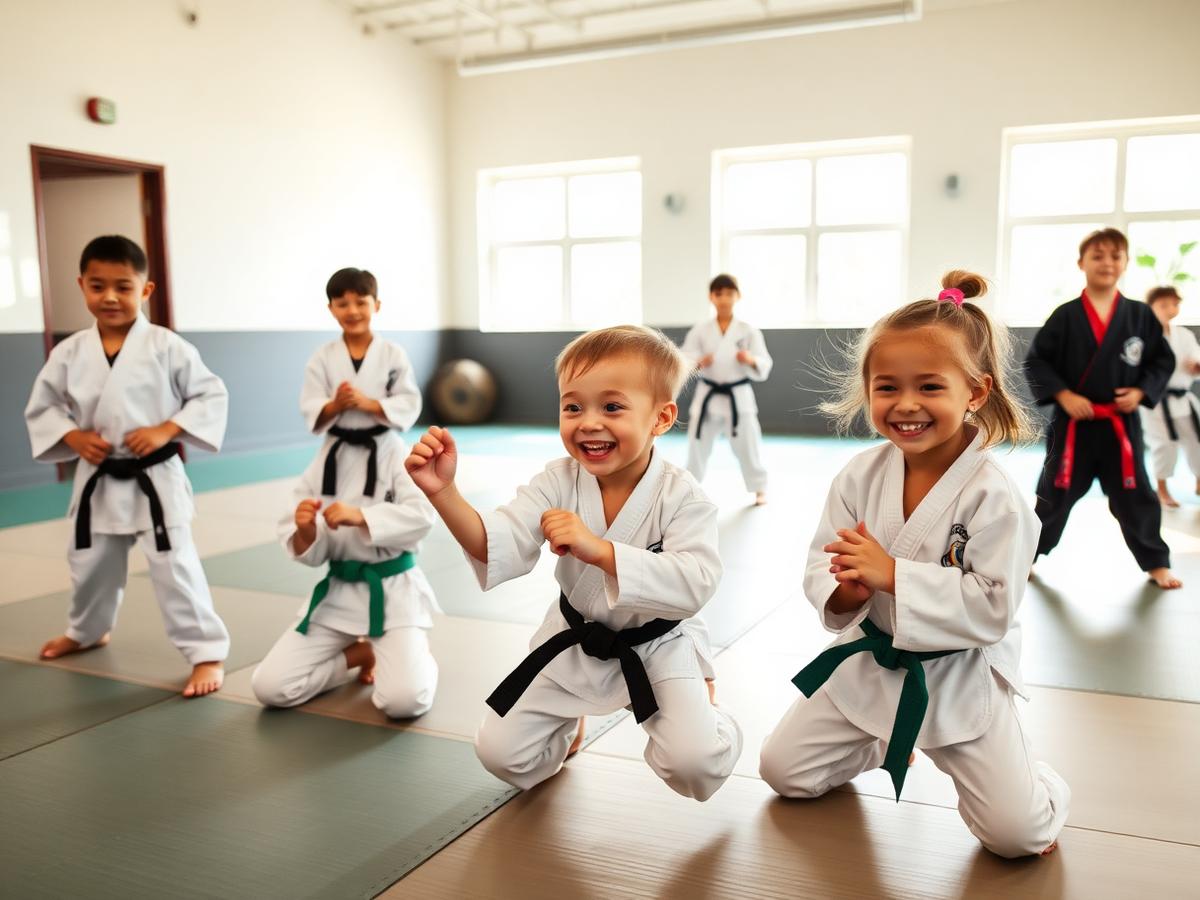 Summer Camp class at Epic Martial Arts
